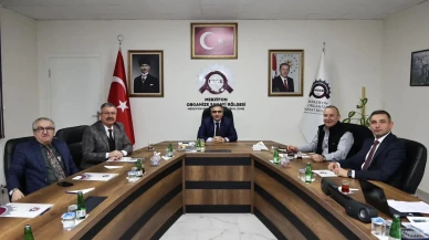 Merzifon OSB Yönetimi Gelecek İçin Toplandı
