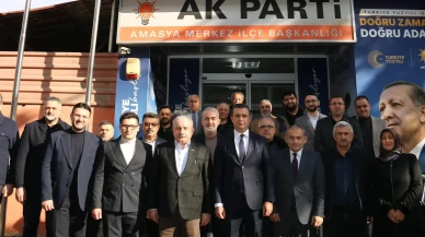 AK Parti Amasya’da Önemli Konuk
