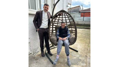 Amasya’da Samet’in “Salıncak” Hayali Gerçek Oldu