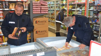 Göynücek’te Zincir Marketlere Sıkı Denetim