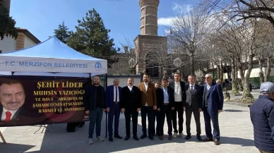 Merzifon'da Merhum Yazıcıoğlu Dualarla Anıldı