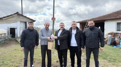 70 Köye 70 Fidan Oymaağaç’ta