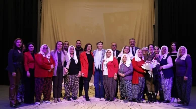 Kurtuluşun Kadınları Sahnedeydi