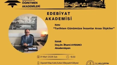 Amasya’da Edebiyat Akademisi Başlıyor