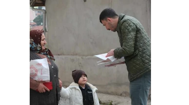 Amasya’da Gönülleri Isıtan Yardım