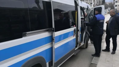 Merzifon’da Şehir İçi Minibüslere Sıkı Denetim