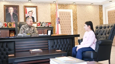 Amasya’da Minik Yürekten Büyük Hediye