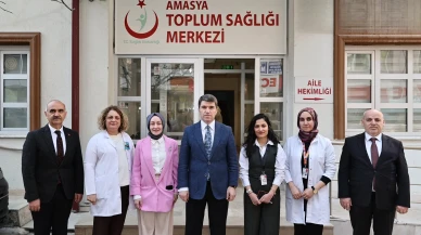 Amasya Valisi Bakan, Tıp Bayramın'da Sağlıkçılarla