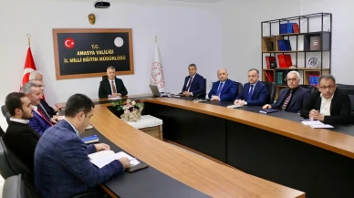 Amasya’da Eğitim Değerlendirildi