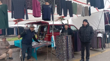 Merzifon Kıyafet Pazarında Yoğunluk!