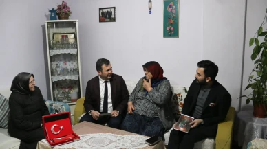 AK Parti Amasya’dan Şehit Ailesine Ziyaret