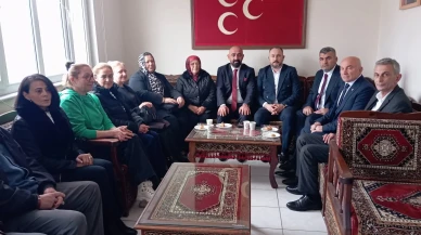 Merzifon'da Ülkücüler Bayramlaştı