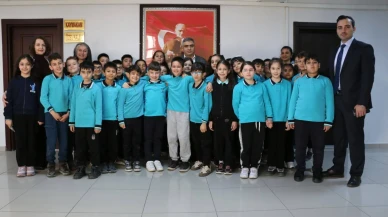 Merzifon Kaymakamlığında Minik Misafirler!