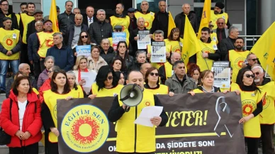 Eğitim Sen: “OKULLARDA ŞİDDETE ARTIK YETER!”