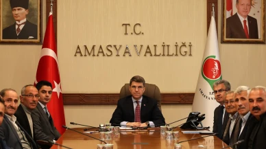 Amasya’da Köylerin İhtiyaçları Masaya Yatırıldı