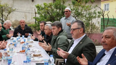 Amasya Valisi Bakan Oluz Köyü’nde Bereket Duasında