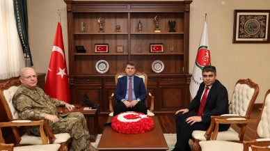 Komutan ve Başsavcıdan Amasya Valisine Ziyaret!