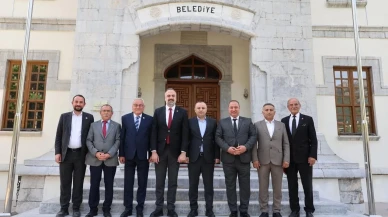Amasya CHP Heyetinden Başkana Ziyaret