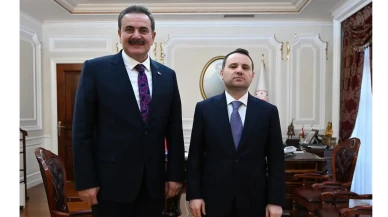 Amasya Vekili İpek’ten Bakan Gürlek’e Ziyaret