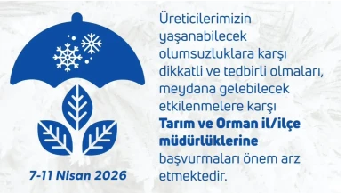 Merzifon İlçe Tarım’dan Çiftçilere Uyarı