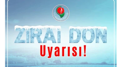 Amasya’ya Zirai Don Alarmı