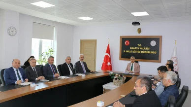 Amasya’da Eğitim Masaya Yatırıldı