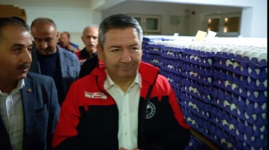 Amasya’da Yumurta Üretim Tesisine Ziyaret