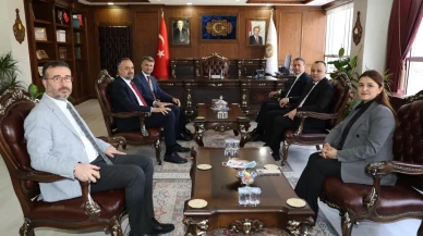 Amasya CHP Heyeti Müftülükte