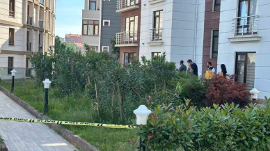 Genç kadın apartman önünde ölü bulundu
