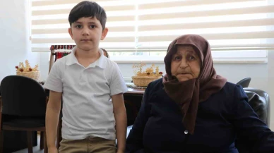 Vefa ve gurur bir arada: Şehit annesi, oğlunun adını taşıyan kurumu torunuyla ziyaret etti