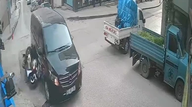 Motosiklet ile panelvan çarpıştı: 2 yaralı