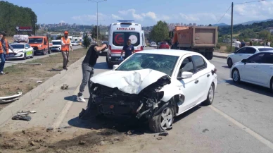 Trafik kazası: 3 yaralı