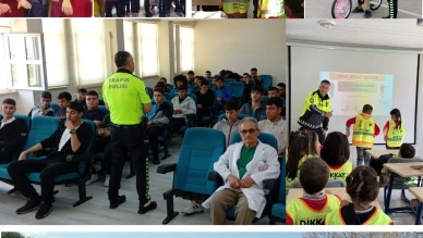 Emniyet Müdürlüğü’nden Trafik Bilinci Eğitimi