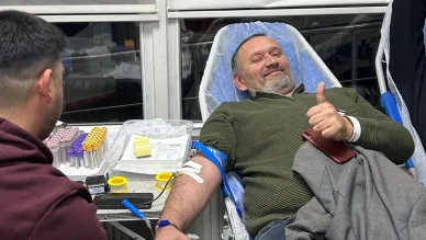 Başkan Tunç: “Kızılay’a Kan Verdik, Destek Olduk”