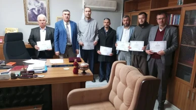 Merzifon’da Din Görevlilerine Vaaz Sertifikası
