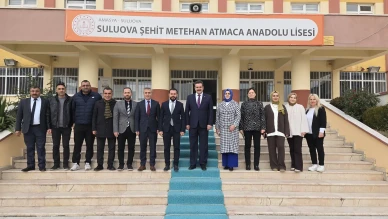 Suluova’da Eğitim Yatırımları Yerinde İncelendi