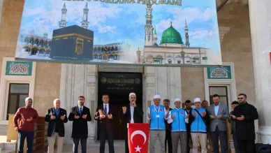 Hacı Adayları Şehzadeler Şehri Amasya’dan Dualarla Uğurlandı