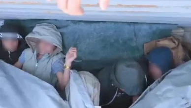 Merzifon’da 10 Düzensiz Göçmen Yakalandı