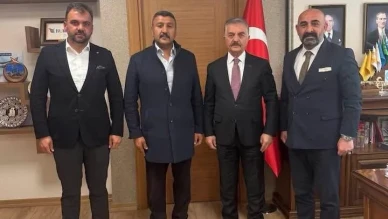 MHP Merzifon İlçe Başkanı Hüseyin Saka’dan Genel Merkeze Ziyaret: Çiftçilerin Don Mağduriyeti Gündeme Taşındı