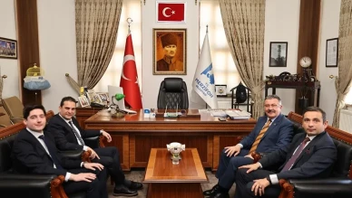 Sanayi ve Teknoloji Bakanlığı Heyetinden Merzifon Belediyesi’ne Ziyaret