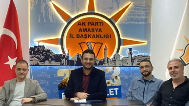 AK Parti Amasya Merkez İlçe’den Gündem Dolu Toplantı!