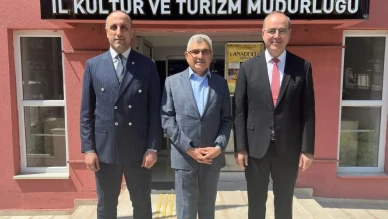 Akif Gülle'den Amasya İl Kültür ve Turizm Müdürlüğü'ne Ziyaret