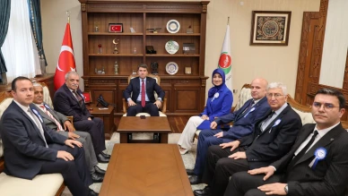 Sosyal Güvenlik Haftası’nda SGK’dan Amasya Valisi Önder Bakan’a Ziyaret
