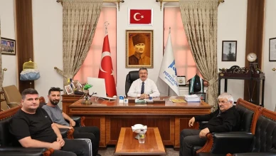 Gençlerbirliği Yönetimi Başkan Kargı’yı Ziyaret Etti