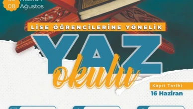 Amasya İl Müftülüğü’nden Lise Öğrencilerine Yaz Okulu Daveti