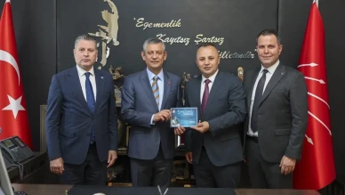 CHP Heyetinden Özgür Özel’e Strabon Sempozyumu Daveti