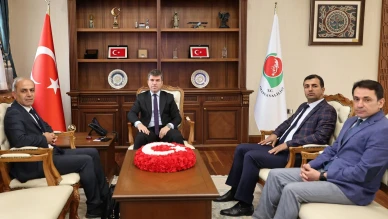 Tarım ve Orman Bakanlığı Müfettişlerinden Vali Önder Bakan’a Ziyaret