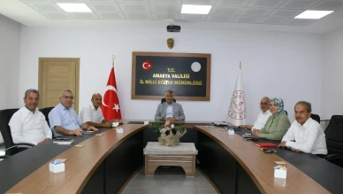 Amasya İl Milli Eğitim Müdürlüğü’nde Haftalık Olağan Toplantı Gerçekleştirildi