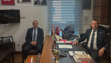 ATSO Başkanı Kırlangıç’tan CHP Amasya Milletvekili Karagöz’e Ziyaret