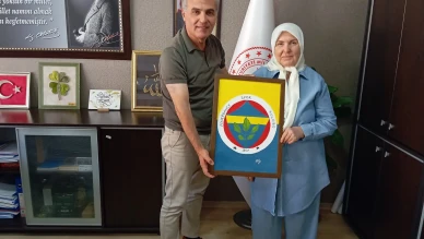 Emekli Öğretmen Sertaç Gökçe’den Milli Eğitim Müdürü Ahmet Davu’ya Anlamlı Ziyaret